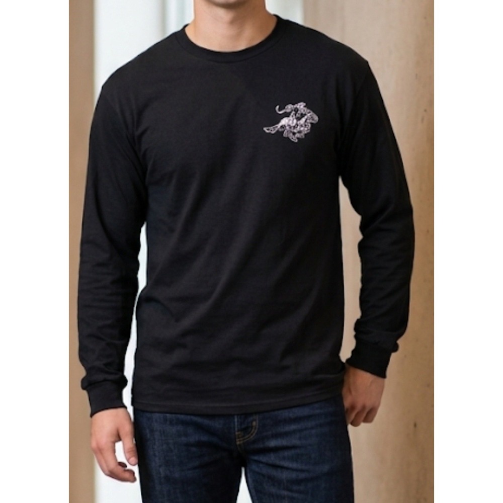 Winchester American Legend Since 1866 Men's Long Sleeve Sz L Black